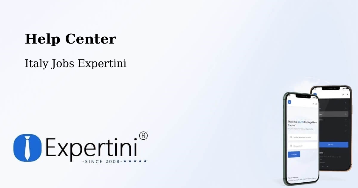 Help Center – Chieti - Italy Jobs Expertini